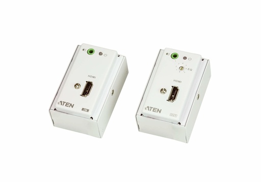 [VE807-AT-G] Extensor encastrable HDMI/Audio sobre Cat 5 con embellecedor (1080p 40 m)