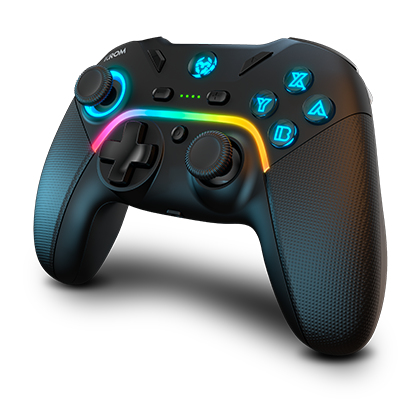 [NXKROMKAYROS] Kayros Negro Bluetooth Gamepad Analógico/Digital Android, Nintendo Switch, PC, iOS