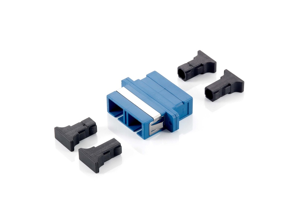 [156131] 156131 adaptador de fibra óptica SC 12 pieza(s) Azul