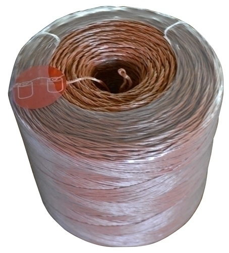 [28174] CORDEL PLASTICO ROJO ROLLO 1200 m.