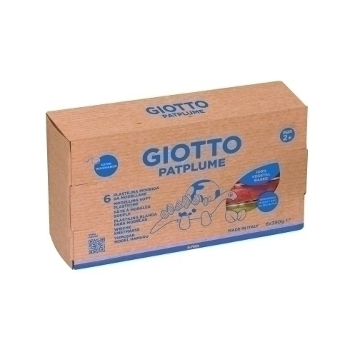PLASTILINA PATPLUME 350GR C/6 SKIN TONES