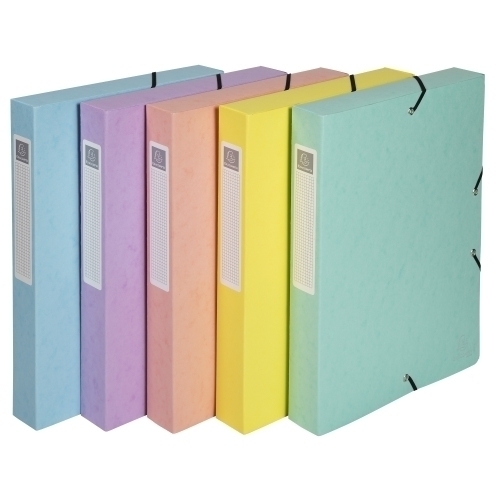 [59570E] CARP.PROY.EXACOMPTA CARTON A4 6 cm SURT.