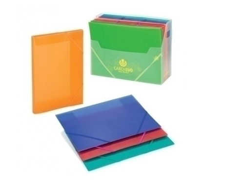 [2033KF54] CARPETA SOLAP.CARCHIVO PP Fº TRASL.VERDE - Pack de 10 unidades