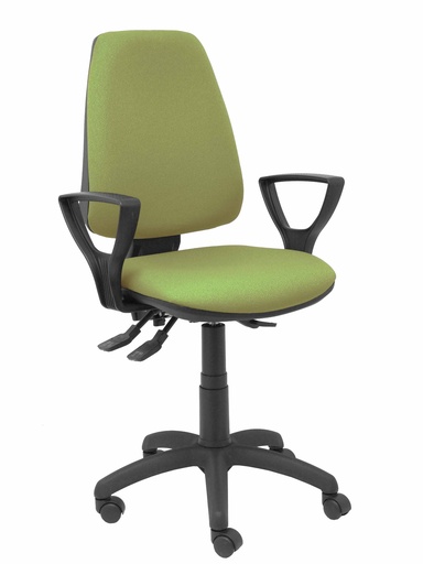 [14ASB552B8RN] Silla Elche S bali verde oliva brazos fijos