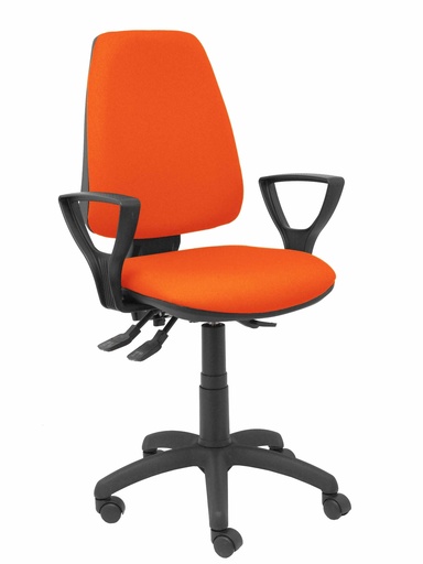 [14SBALI305BGOLF] Silla Elche S bali naranja oscuro brazos fijos