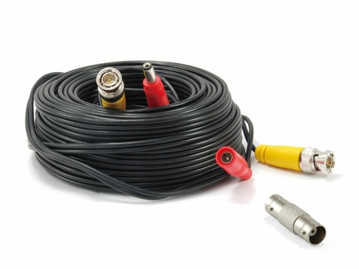 [CAS-5018] CAS-5018 cable coaxial 18 m BNC CC Negro