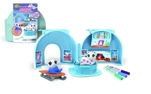 JUEGO CRAYOLA WASHIMALS POLAR - IGLU