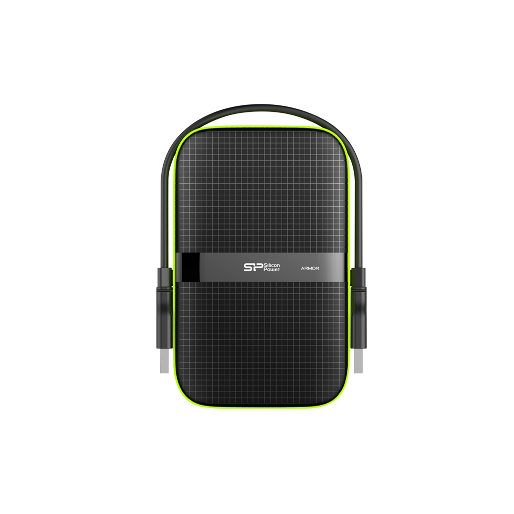 Armor A60 disco duro externo 5000 GB Negro, Verde