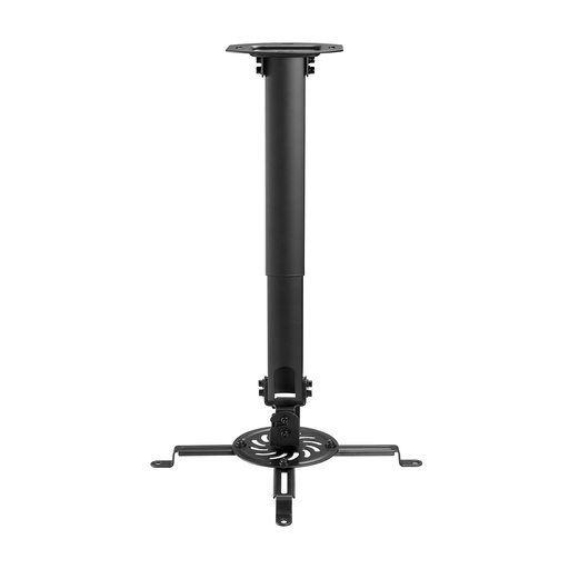 [CP04TSRE-131] Soporte Universal Giratorio, Inclinable y Extensible de Techo para Proyector 13.5Kg, Negro