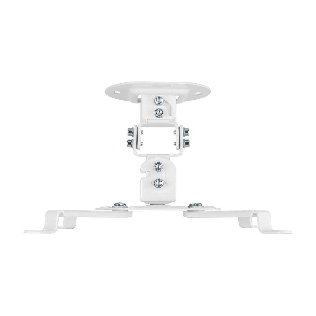 [CP03TSR-129] Soporte Universal Giratorio, Inclinable de Techo para Proyector 13.5Kg, Blanco
