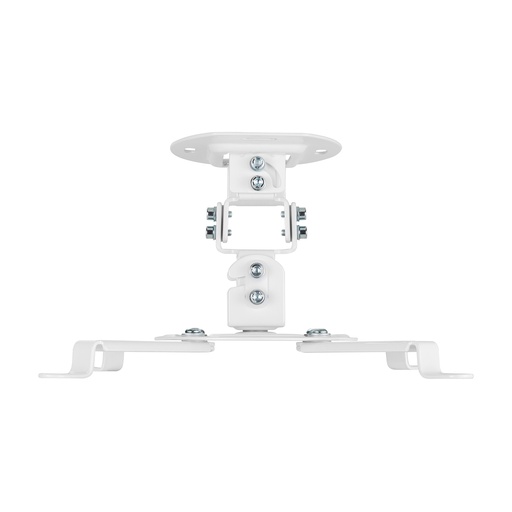 [CP03TSR-129] Soporte Universal Giratorio, Inclinable de Techo para Proyector 13.5Kg, Blanco