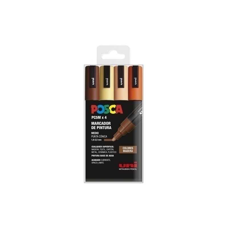 POSCA PC-5M/4C