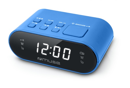 [M10BL] M-10 BL Reloj despertador digital Azul