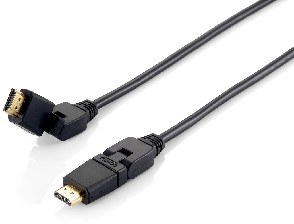 119362 Cable HDMI 2.0 giratorio, 2,0 m, conector giratorio, 4K/60 Hz
