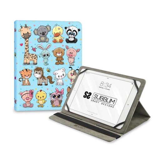 [SUBCUT-4TC015] Funda Tablet Universal TRENDY CASE ANIMALS 11