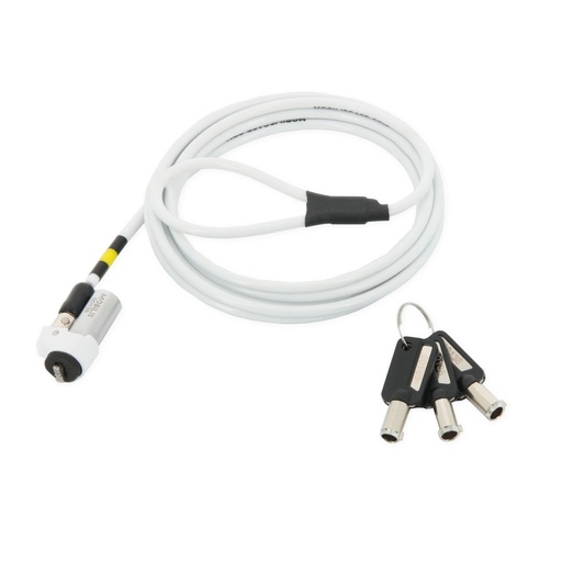 [001328] 001328 cable antirrobo Blanco 1,8 m