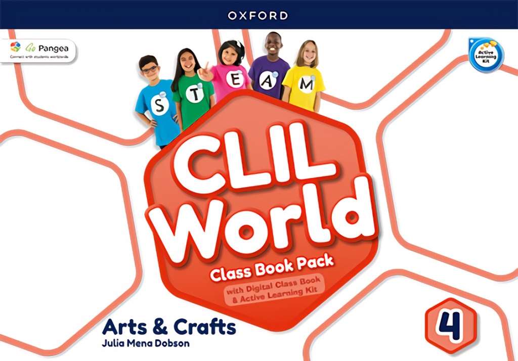 ARTS &amp;CRAFTS 4 COURSEBOOK. CLIL WORLD 2023