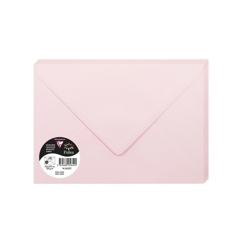 [5652C] SOBRE CLAIREFONTAINE 162x229 ROSA P/20