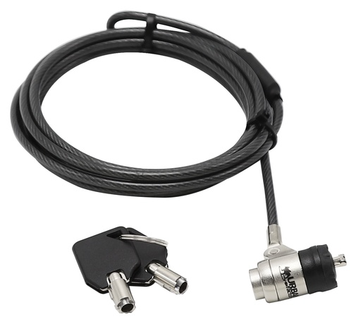 [CRS21UF] SECURITEE cable antirrobo Negro 1,5 m
