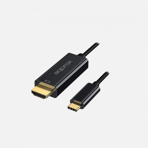 [APPC52] APPC52 cable HDMI 0,12 m USB-c Negro
