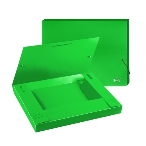 [91166] CARP.PROY. FOROFIS PP A4 3 cm VERDE
