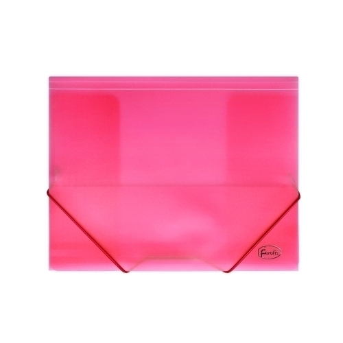 [91162] CARPETA SOLAP.FOROFIS PP A4 TRANS. ROJO