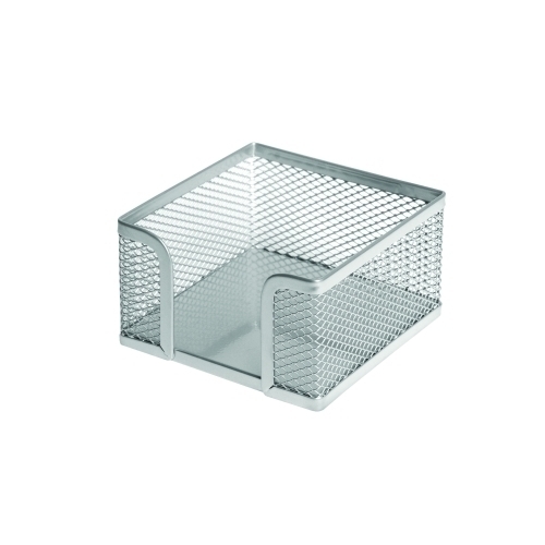 [91305] PORTA NOTAS FOROFIS METAL CUADRADO PLATA