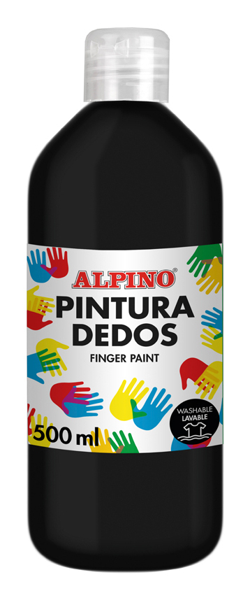 [DD020076] DD020076 pintura de dedos lavable Negro