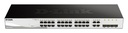 DGS-1210-28 Gestionado L2/L2+ 1U Negro
