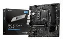 PRO B760M-P DDR4 placa base Intel B760 LGA 1700 micro ATX