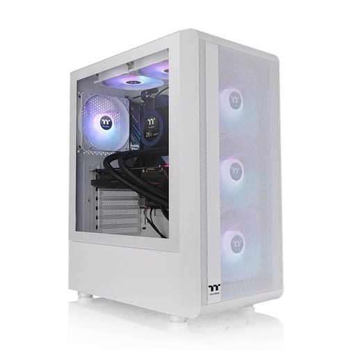 [CA-1X2-00M6WN-00] S200 TG ARGB Midi Tower Blanco