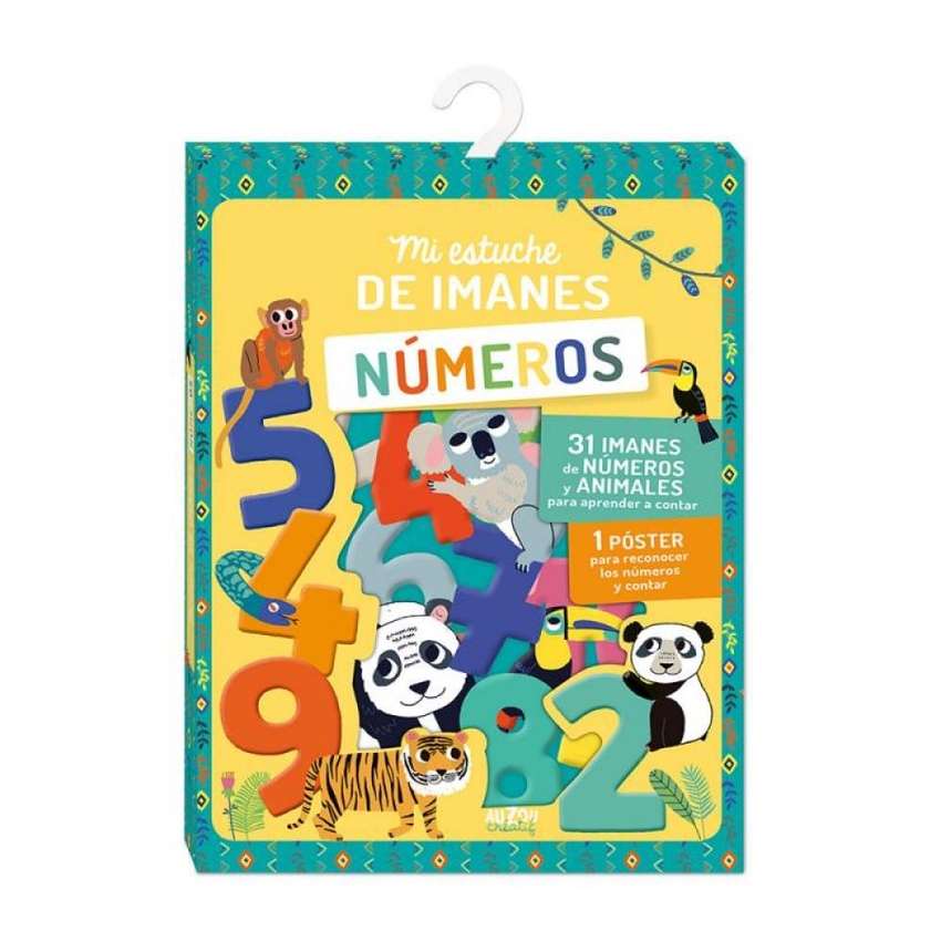 Mi estuche de imanes. Números