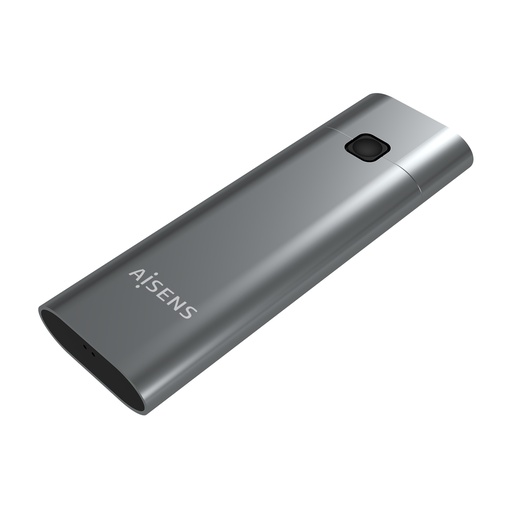 [ASM2-021GR] Caja Externa M.2 (NGFF) ASM2-021GR NVMe a USB3.2 GEN2, Gris