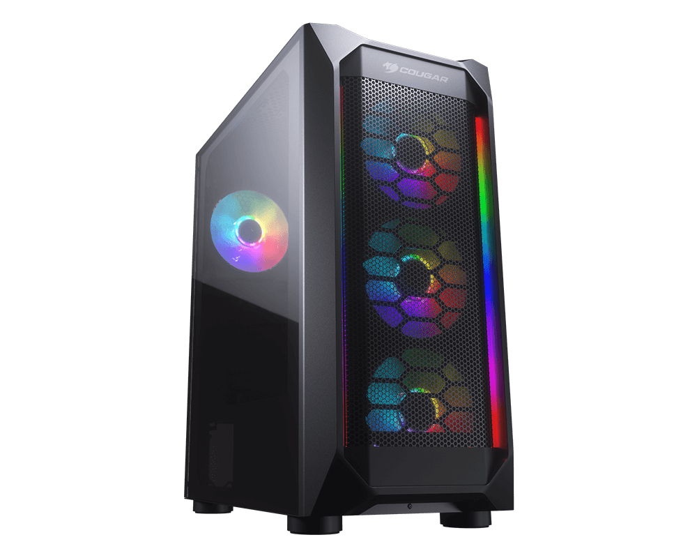 CGR-5VM6B-MESH-G-RGB Midi Tower Negro