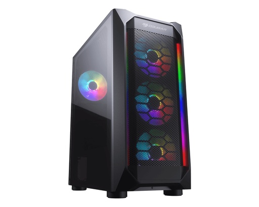 [385VM70.0004] CGR-5VM6B-MESH-G-RGB Midi Tower Negro