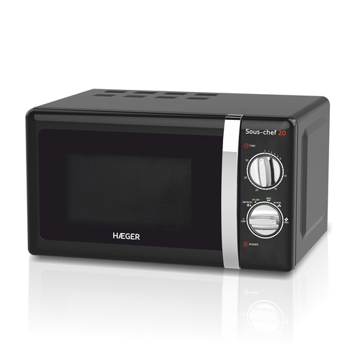 [MW-70B.007A] MW-70B.007A microondas Negro Solo microondas Encimera 20 L 700 W