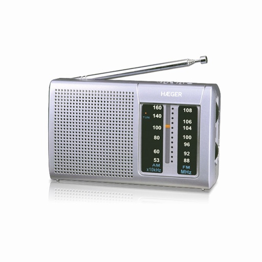 [PR-BIB.001A] PR-BIB.001A radio Portátil Digital Plata