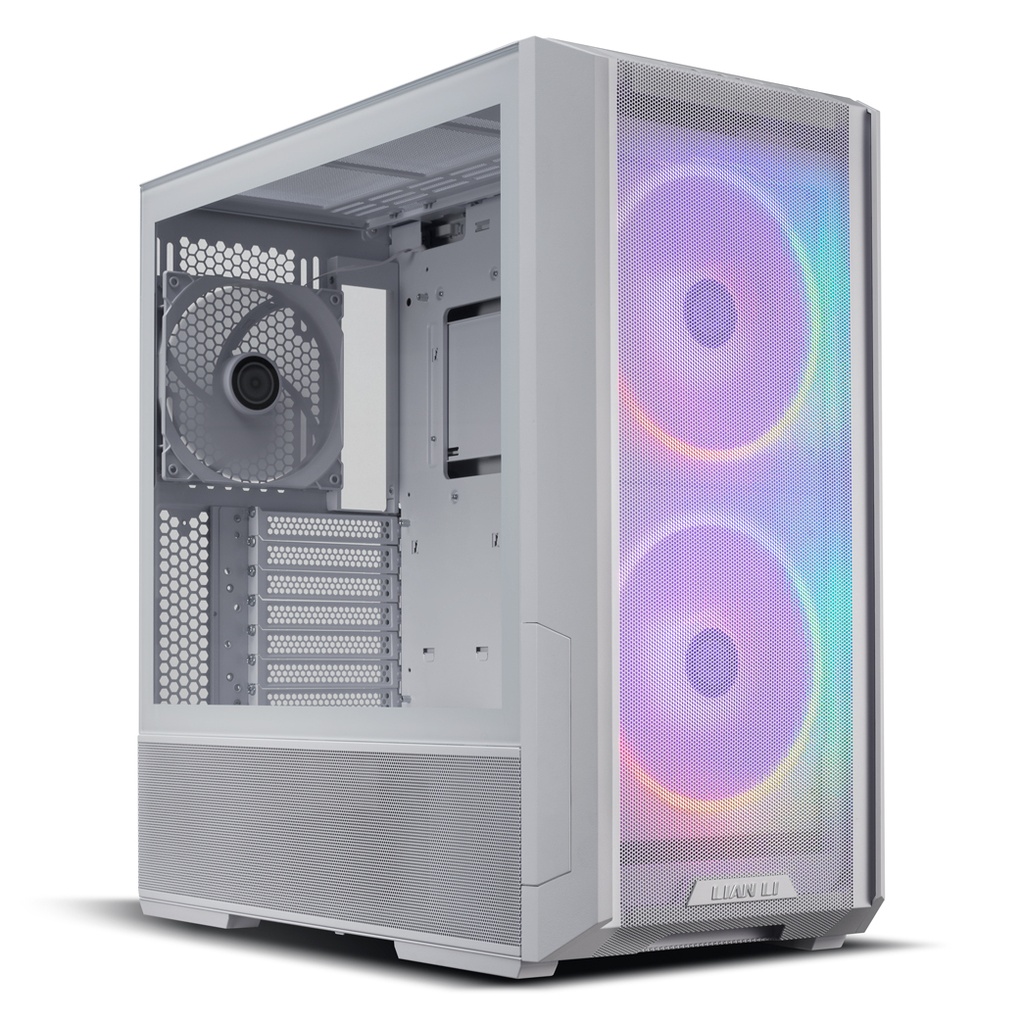 Lancool 216 Midi Tower Transparente, Blanco