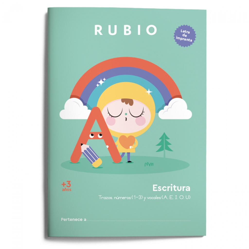 CUADERNO RUBIO A4 ESCRITURA IMPRENTA 3