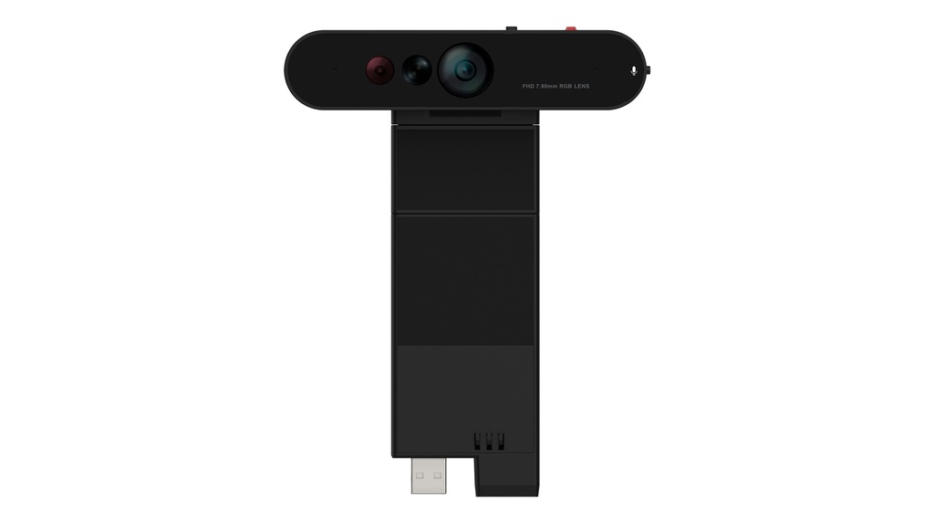 ThinkVision MC60 cámara web 1920 x 1080 Pixeles USB 2.0 Negro