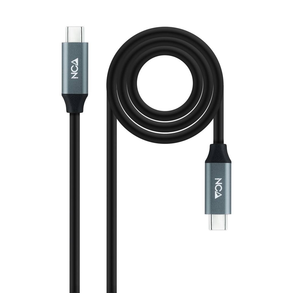 Cable USB 3.2 Gen2x2 20Gbps 5A/100W 4K/60Hz USB-C/M-USB-C/M, 2 m