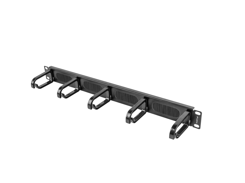 AK-1203-B accesorio de bastidor Panel pasacables con cepillo