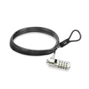 EW1243 cable antirrobo Negro, Zinc 1,5 m