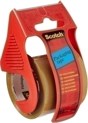 [C5020D] CINTA EMB.SCOTCH 20x50 c/DISPENS.MARRON