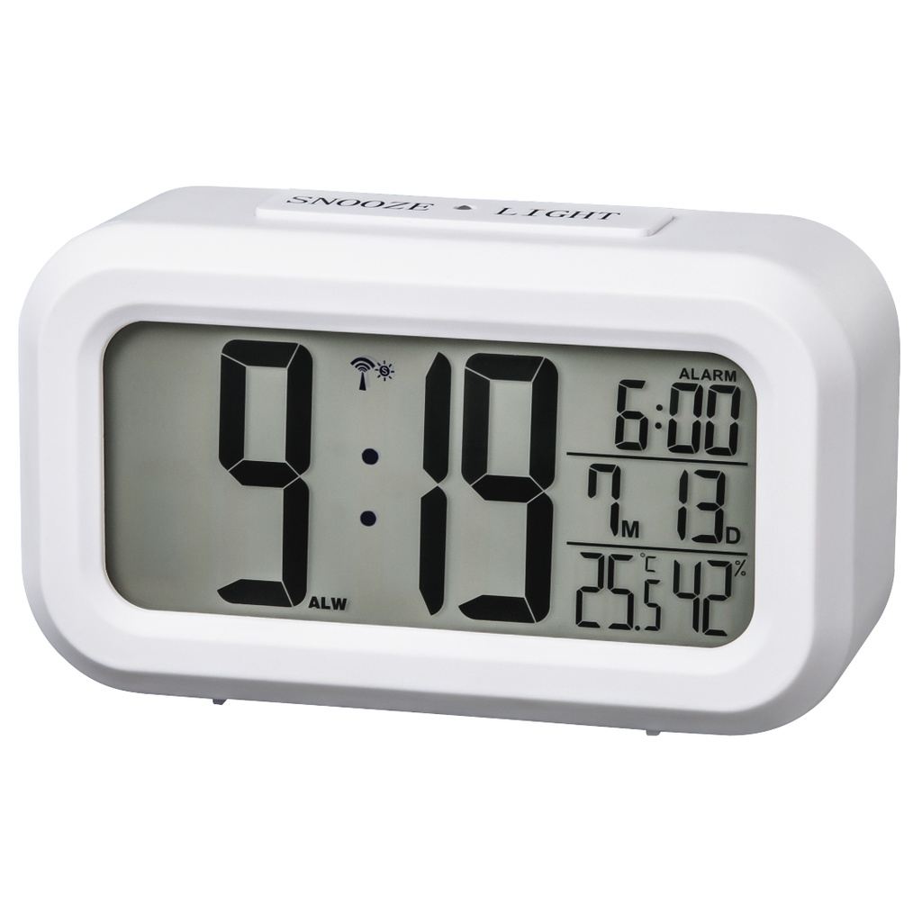 RC 660 Reloj despertador digital Blanco