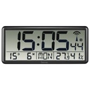 Jumbo Reloj digital Rectángulo Negro