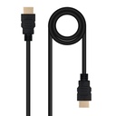 Cable HDMI V2.0 4K@60Hz 18Gbps A/M-A/M, 1.5 m, Negro