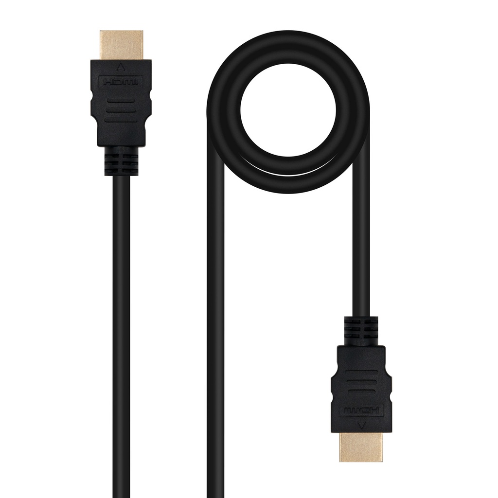 Cable HDMI V2.0 4K@60Hz 18Gbps A/M-A/M, 3 m, Negro