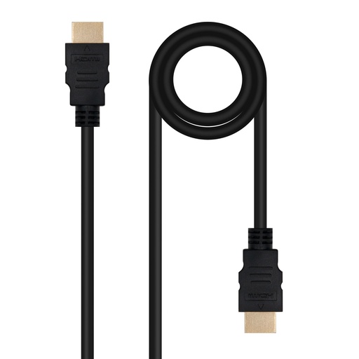 [10.15.3803] Cable HDMI V2.0 4K@60Hz 18Gbps A/M-A/M, 3 m, Negro