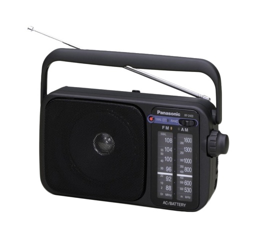 [RF-2400DEG-K] RF-2400D Portátil Analógica Negro